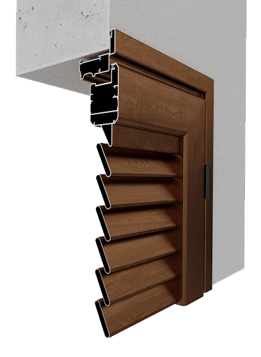 Obloane de aluminiu sectiune