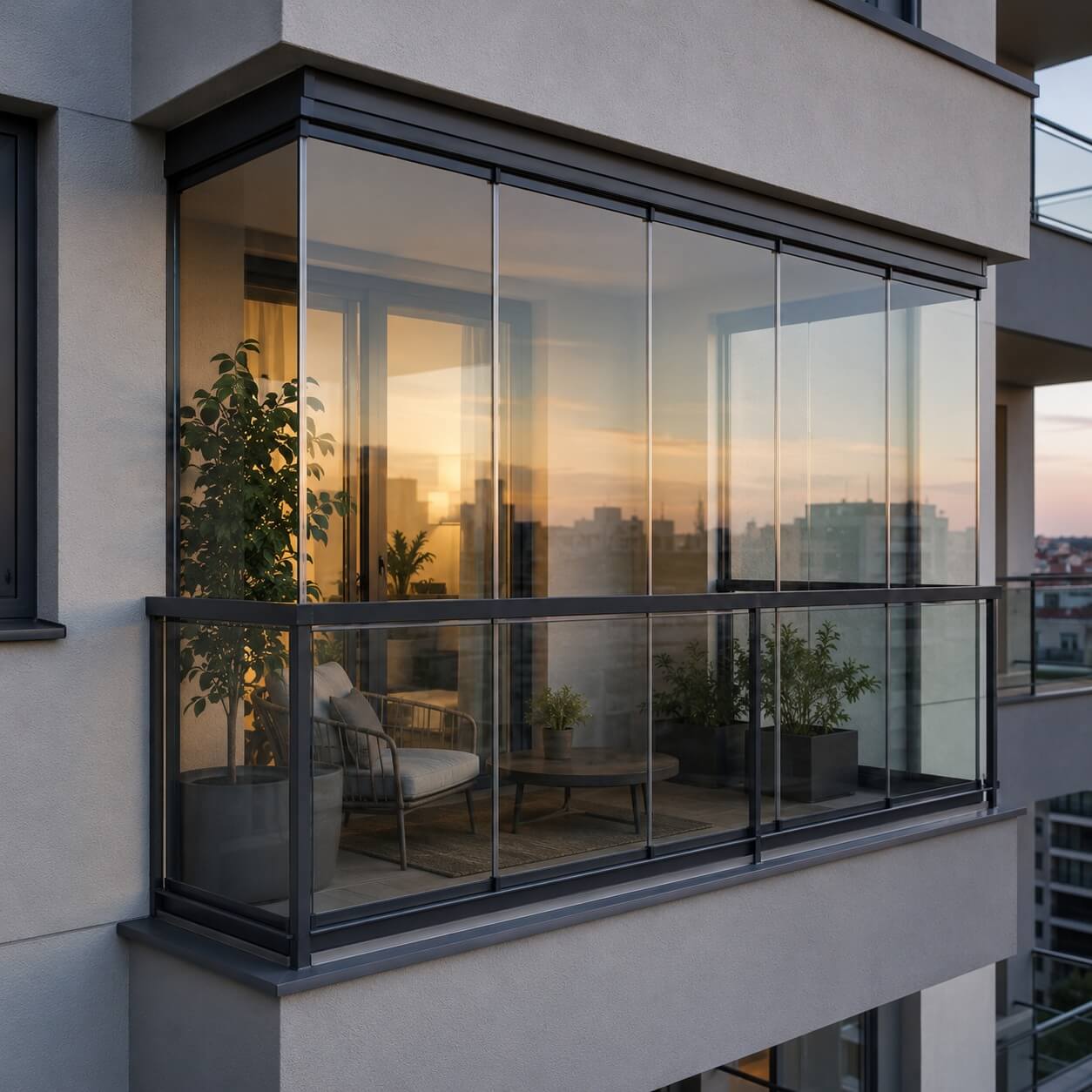 Balcon de apartament